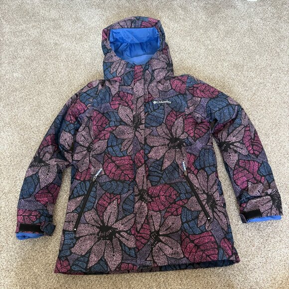 Columbia Omni-Shield Girls Winter Snow Girls 2 Piece Jackets Size L Interchange - Picture 1 of 15